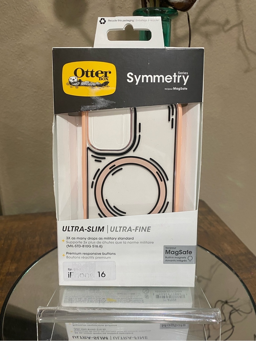 OtterBox Symmetry Series MagSafe iPhone Case, for iPhone 16, Ultra Slim, new!